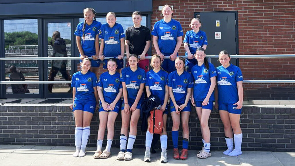 The Dale Park Belles Under 15's girls team