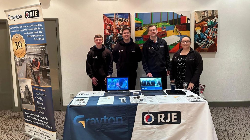 Grayton at Apprenticeship open day